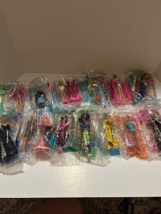 McDonald's Other - Lot of 13 new in package vintage Barbie McDonald’s Happy Meal Toys